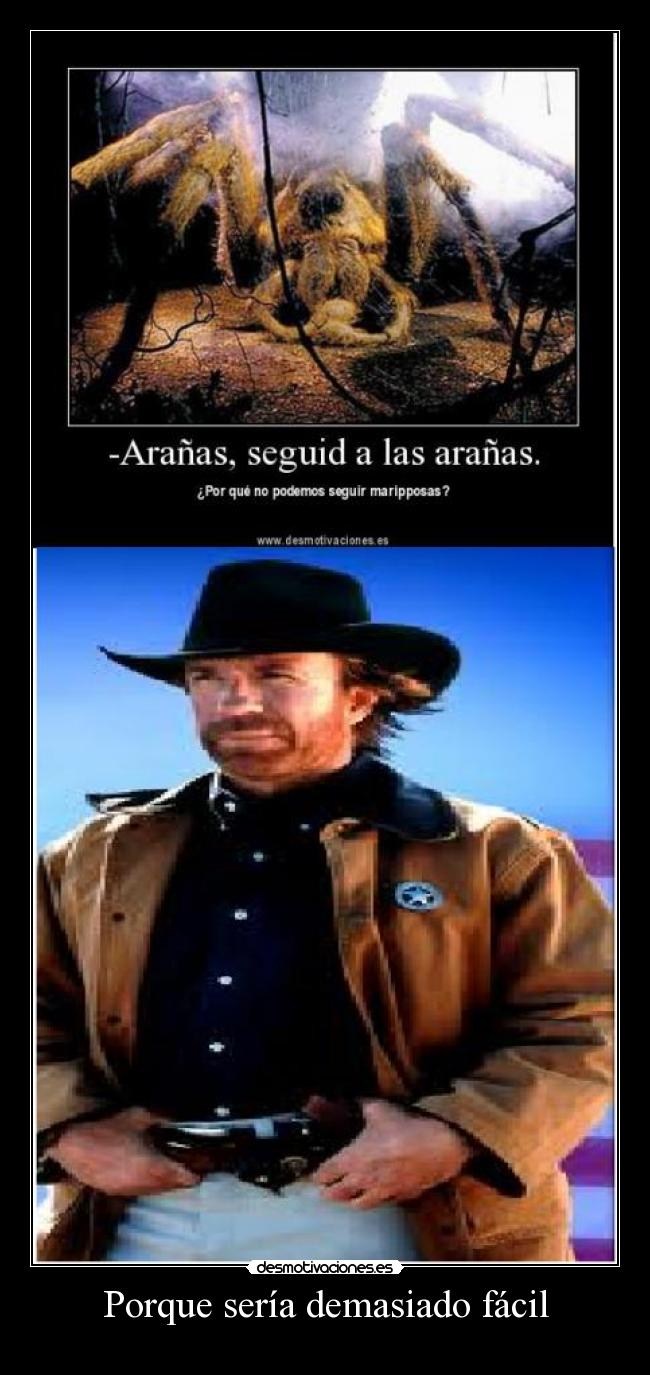 Porque sería demasiado fácil - 