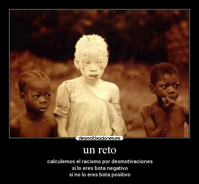 un reto -