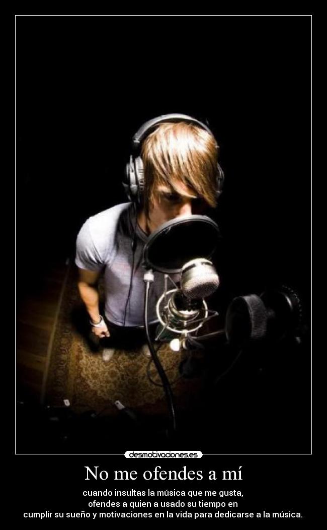 carteles musica desmotivaciones