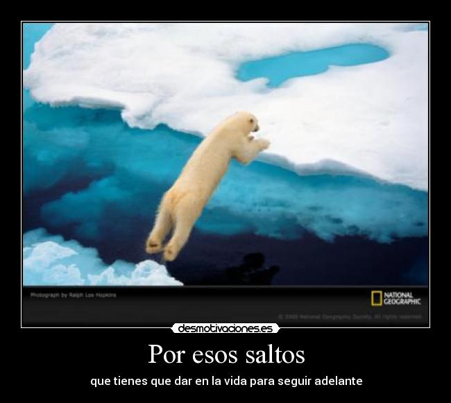 Por esos saltos - 