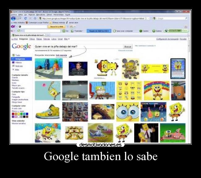 Google tambien lo sabe - 