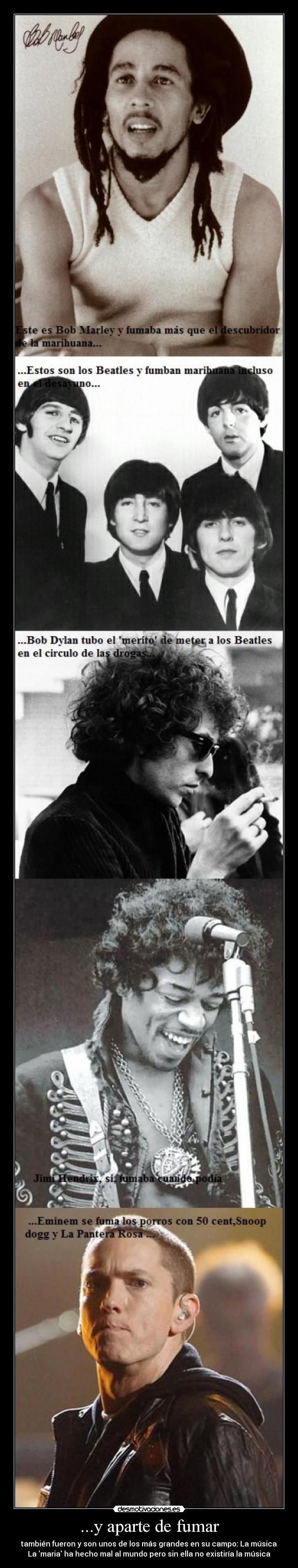 ...y aparte de fumar -