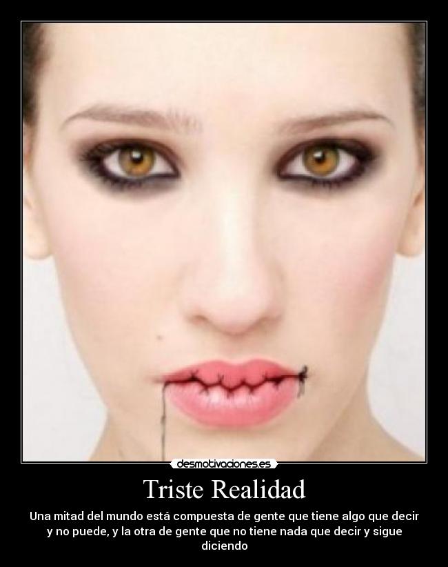 Triste Realidad -