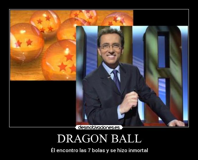 DRAGON BALL - Él encontro las 7 bolas y se hizo inmortal