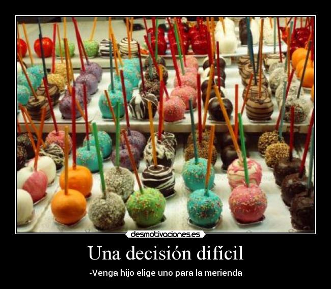 Una decisión difícil - 