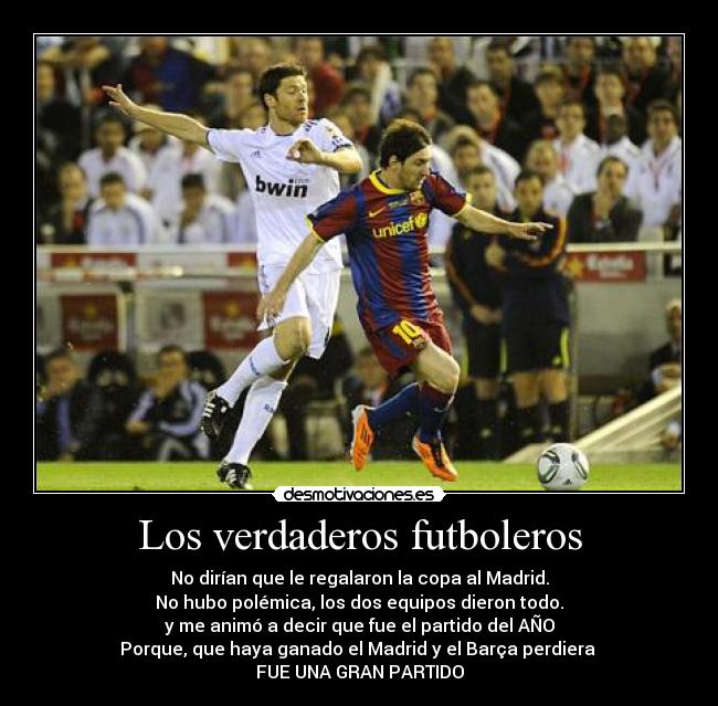 Los verdaderos futboleros - 