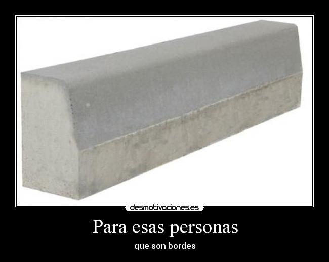 Para esas personas - 