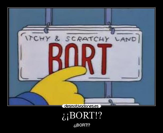 ¿¡BORT!? -