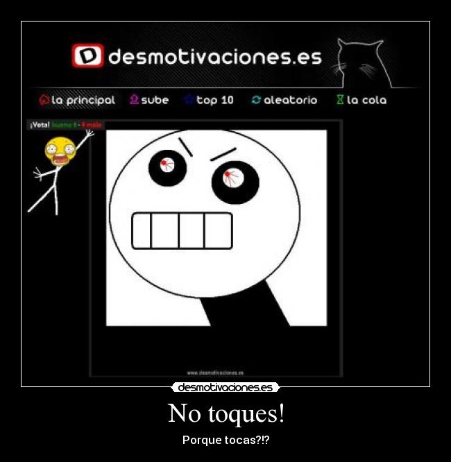 No toques! - 