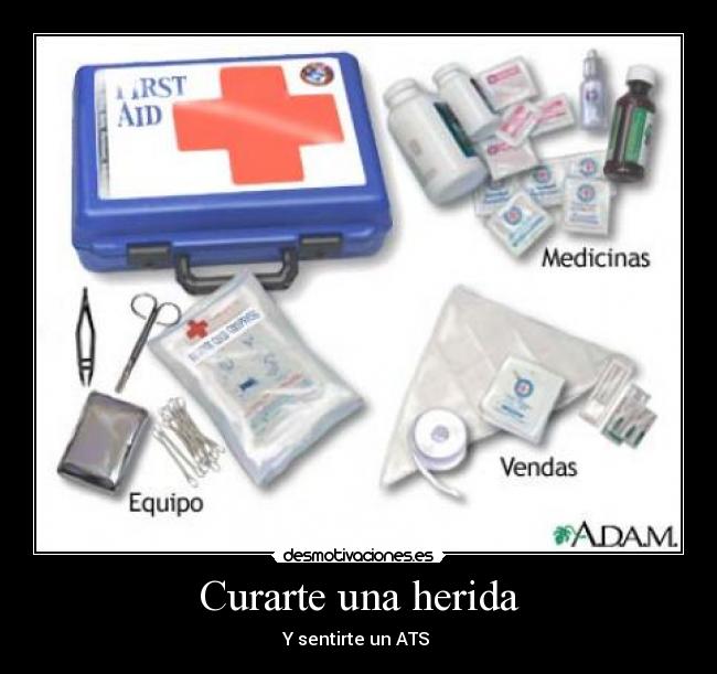 Imágenes y Carteles de BOTIQUIN | Desmotivaciones