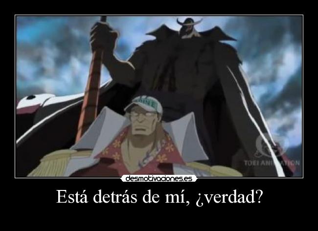 carteles one piece akainu shirohige desmotivaciones