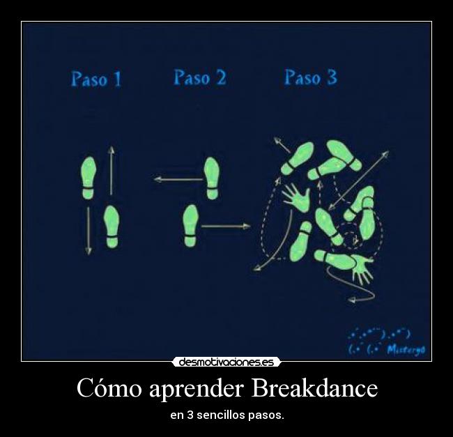 carteles breakdance desmotivaciones