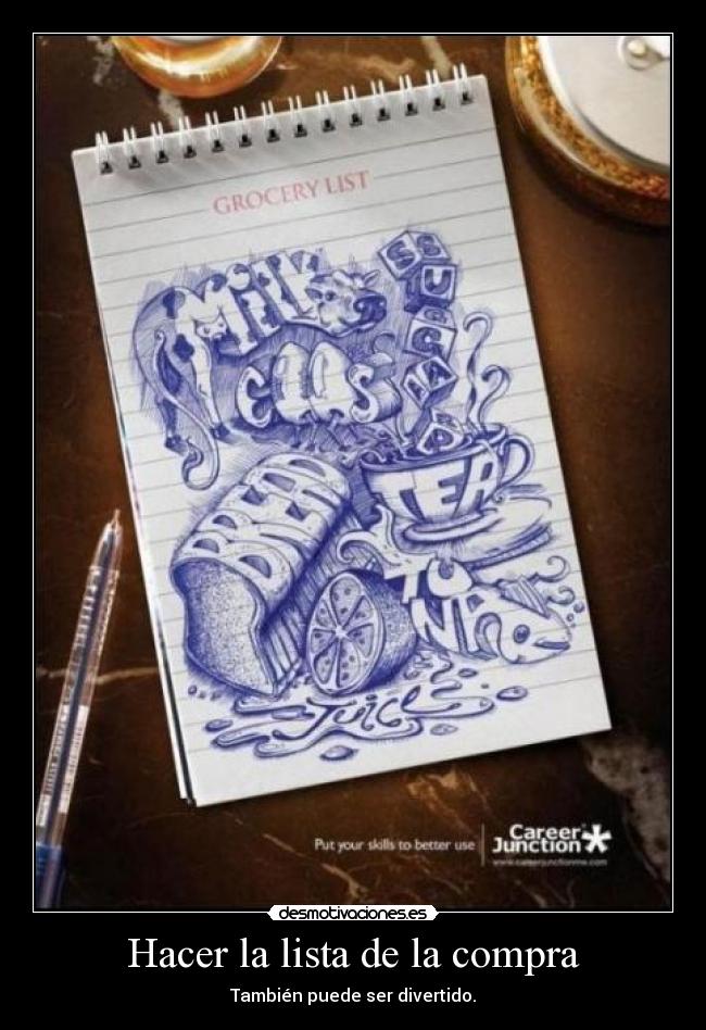 Hacer la lista de la compra - 
