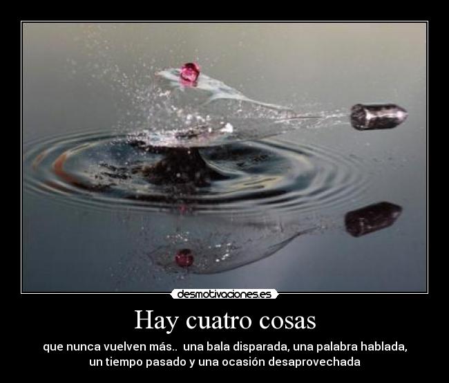 Hay cuatro cosas - 
