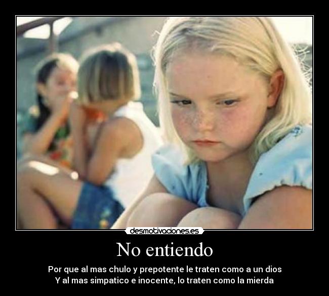 No entiendo -