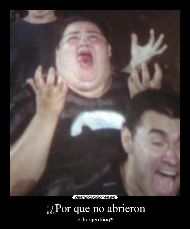 ¡¿Por que no abrieron -