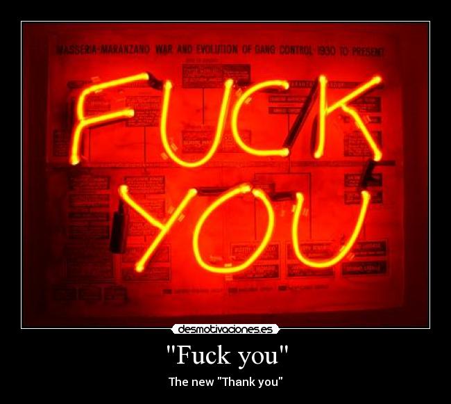 Fuck you - 