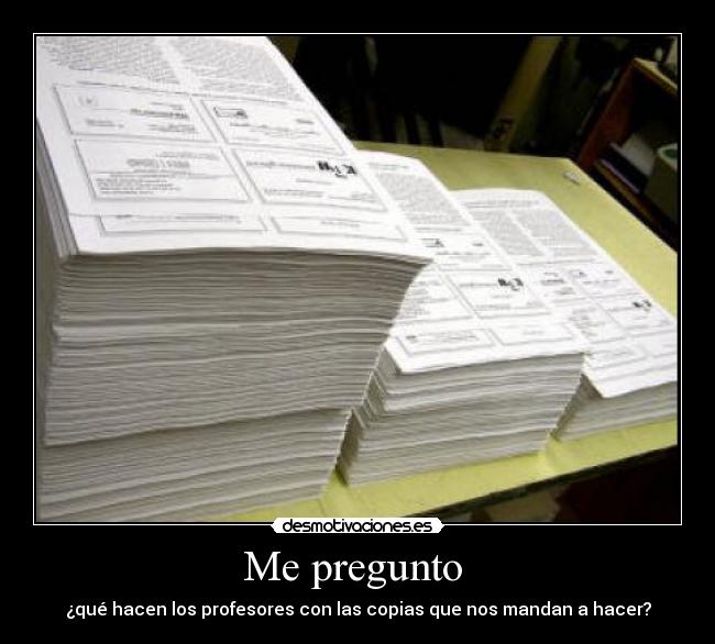 Me pregunto  - 