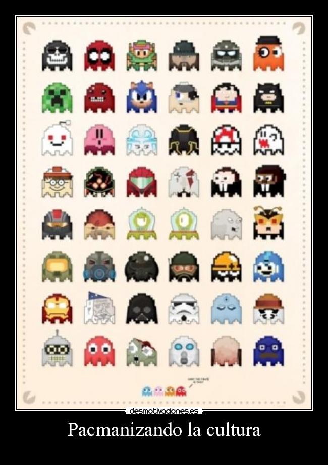 Pacmanizando la cultura -
