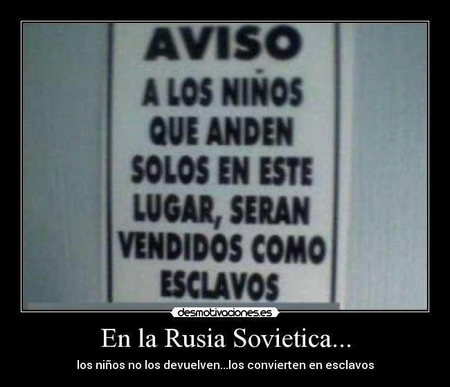En la Rusia Sovietica... -