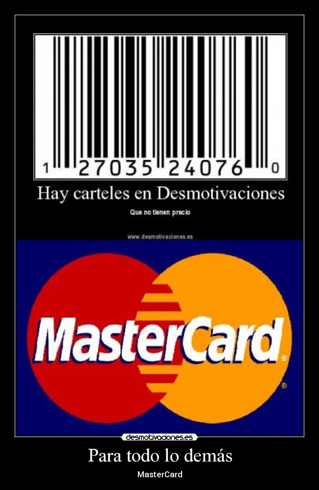 Para todo lo demás - MasterCard