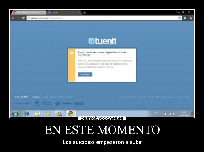 EN ESTE MOMENTO - Los suicidios empezaron a subir