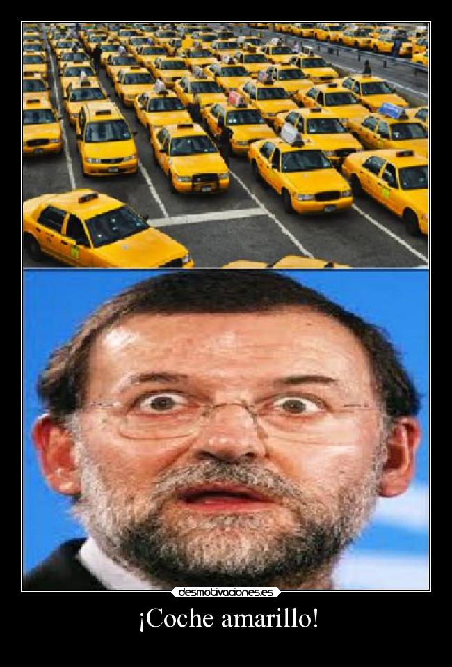 ¡Coche amarillo! - 