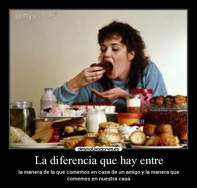 La diferencia que hay entre -