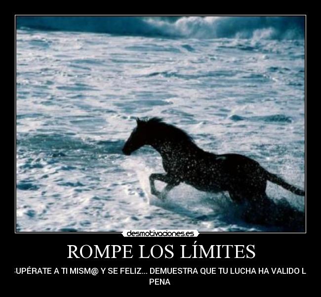 ROMPE LOS LÍMITES - 