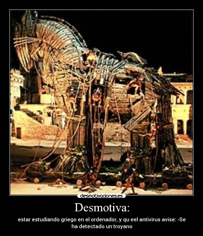 Desmotiva: -