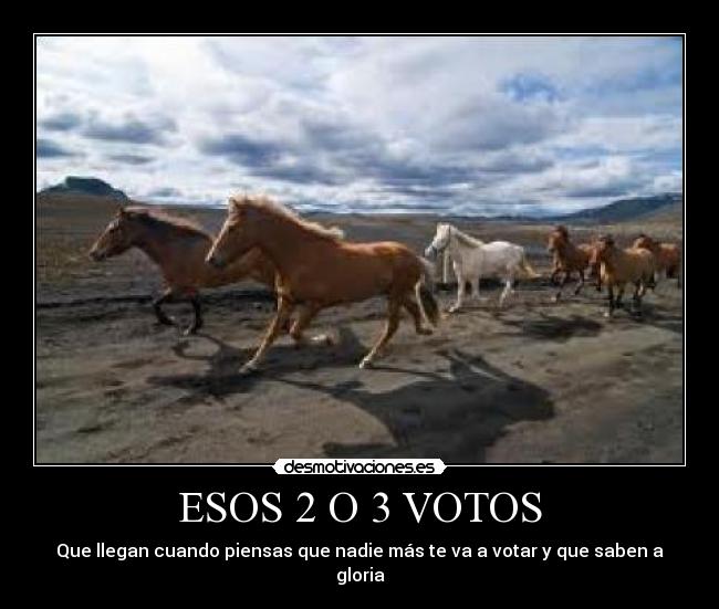 ESOS 2 O 3 VOTOS - 