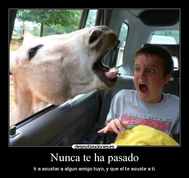 Nunca te ha pasado -