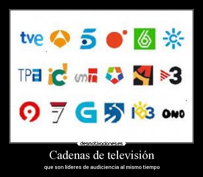 Cadenas de televisión - 