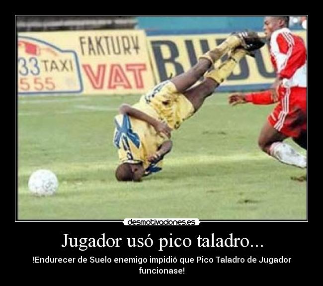 carteles jugador desmotivaciones