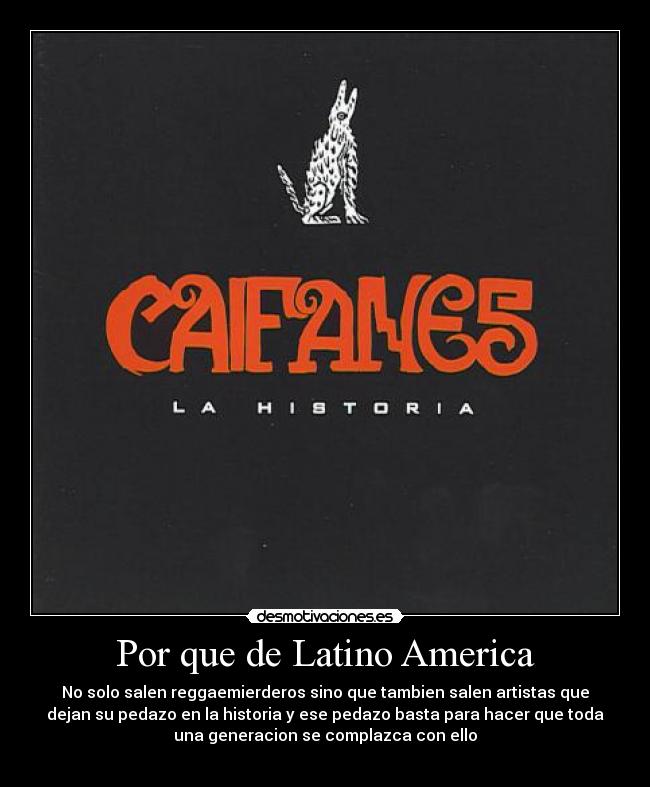 Por que de Latino America - 