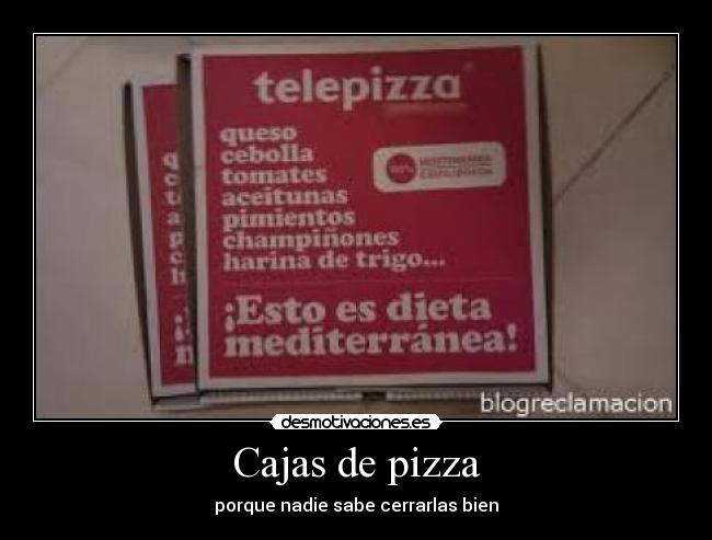 Cajas de pizza - 