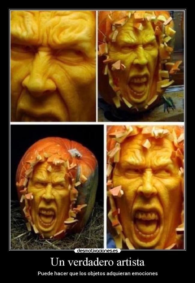 Un verdadero artista -