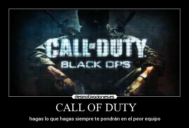 CALL OF DUTY -