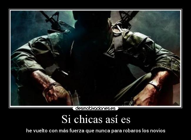 Si chicas así es - he vuelto con más fuerza que nunca para robaros los novios