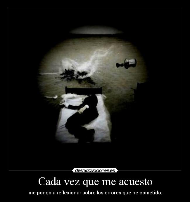 Cada vez que me acuesto - 