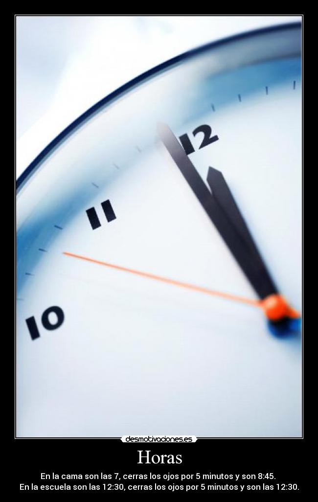 Horas - 
