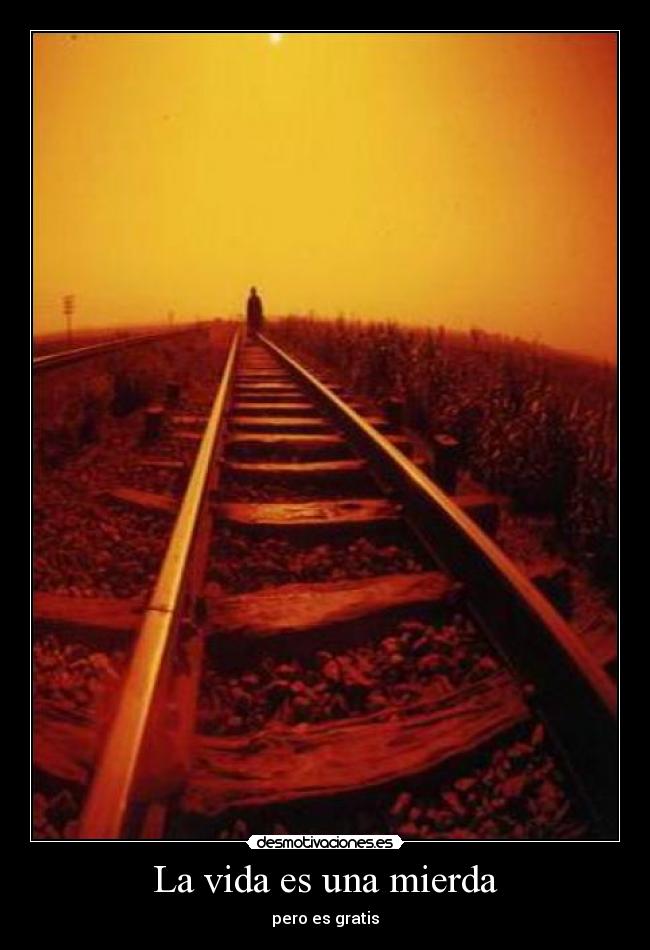 La vida es una mierda - pero es gratis