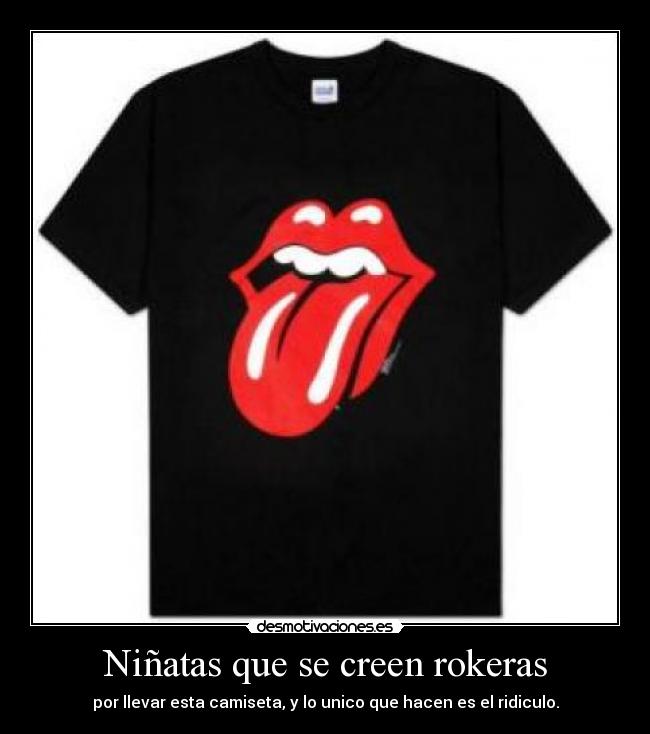 Niñatas que se creen rokeras -