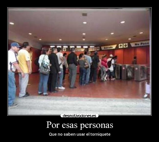 Por esas personas - 