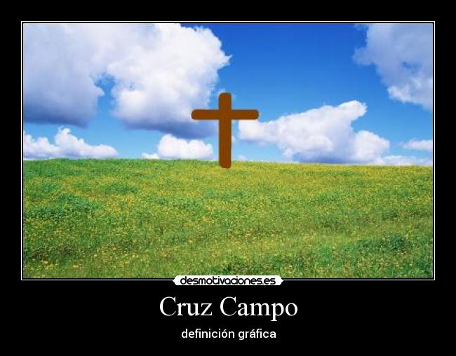 Cruz Campo - definición gráfica