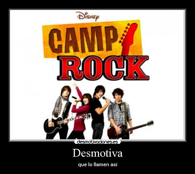 Desmotiva - que lo llamen así