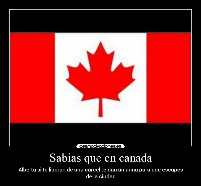 Sabias que en canada - 