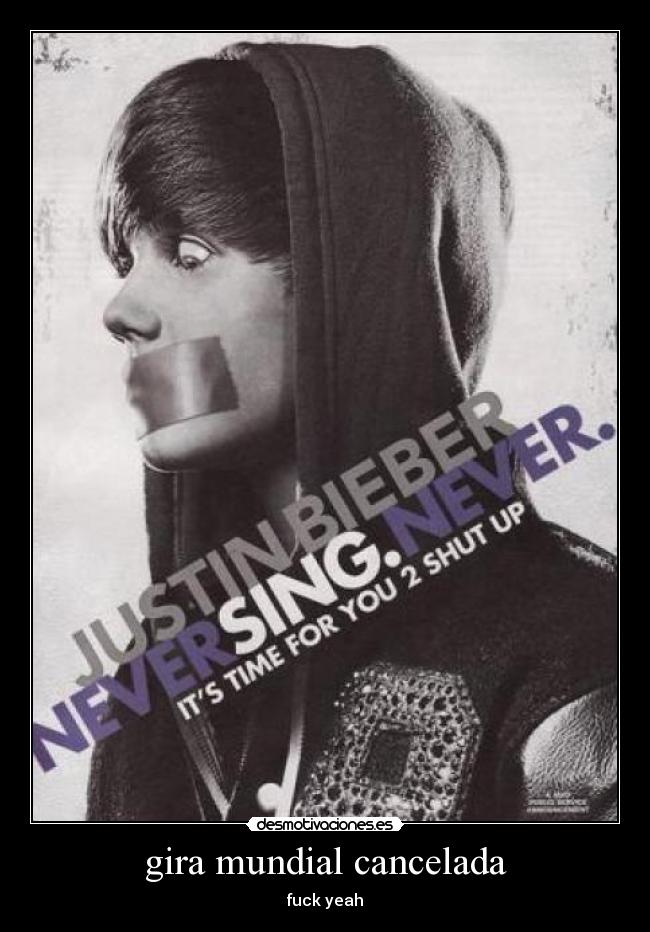 gira mundial cancelada -