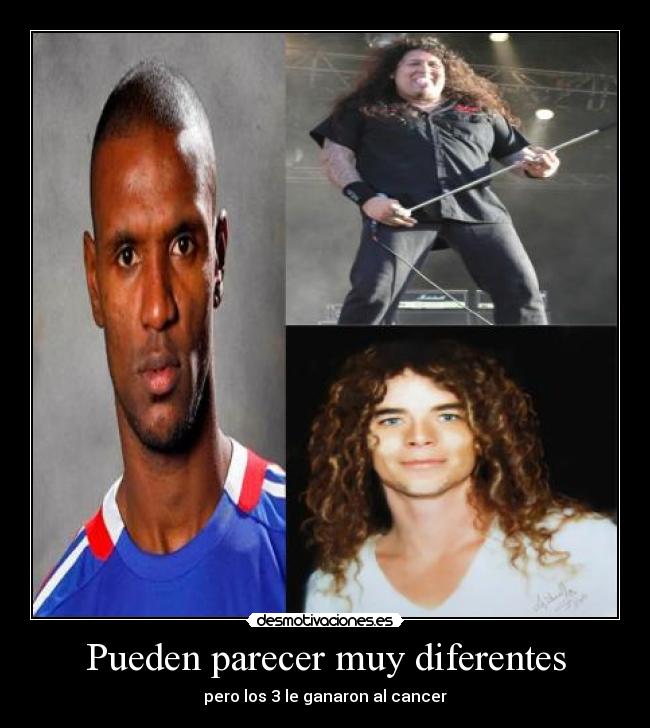 Pueden parecer muy diferentes - 