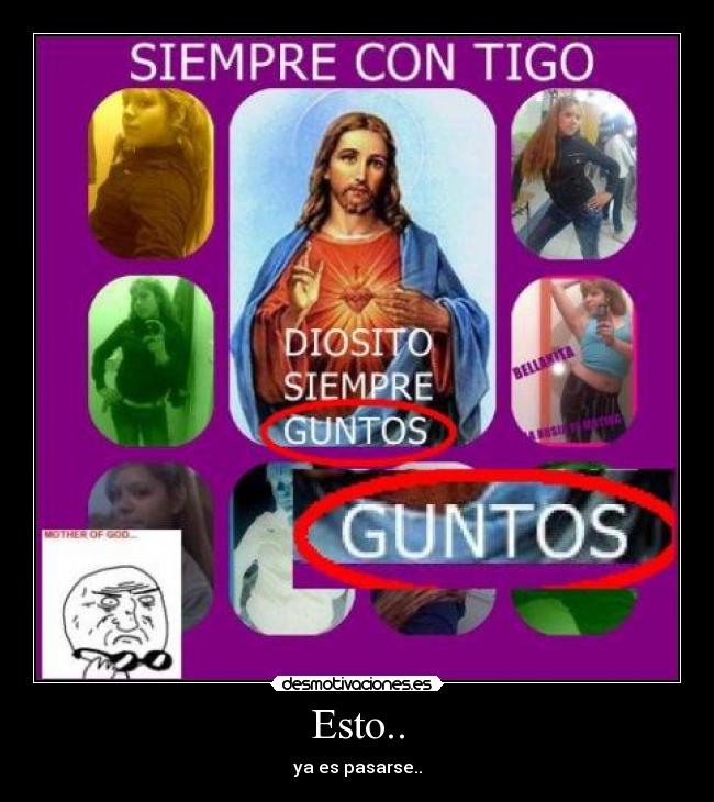 Esto.. - ya es pasarse..